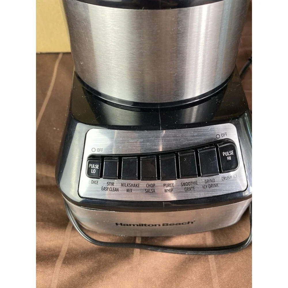 Hamilton Beach Wave Crusher 54221G Multi-Function Blender Black & Stainless